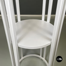 画像をギャラリービューアに読み込む, White wooden pedestal by Thonet, 1990s