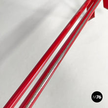 画像をギャラリービューアに読み込む, Red and black Celestina folding chair by Marco Zanuso for Zanotta, 1970s