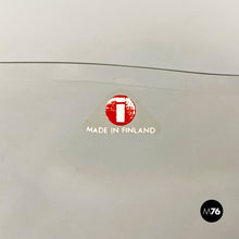 画像をギャラリービューアに読み込む, Glass centerpiece bowl by Alvar Aalto for Ittala, 1990s