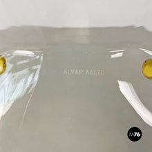 画像をギャラリービューアに読み込む, Glass centerpiece bowl by Alvar Aalto for Ittala, 1990s