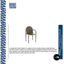 Load image into Gallery viewer, Regent chairs by Martine Bedin for Memphis, 1980s
