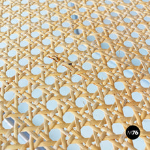 画像をギャラリービューアに読み込む, Wood, steel and Vienna straw Cesca style chairs, 1970s