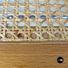 画像をギャラリービューアに読み込む, Wood, steel and Vienna straw Cesca style chairs, 1970s