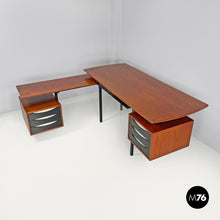 Load image into Gallery viewer, Desk by Franco Campo and Carlo Graffi for Home, 1960s