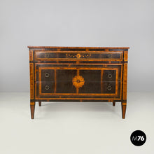 画像をギャラリービューアに読み込む, Wooden chest of drawers with inlay decorations, early 1800s