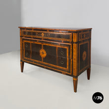 画像をギャラリービューアに読み込む, Wooden chest of drawers with inlay decorations, early 1800s