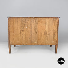 画像をギャラリービューアに読み込む, Wooden chest of drawers with inlay decorations, early 1800s