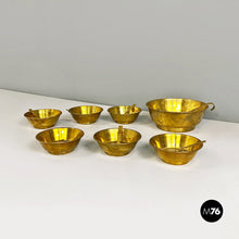 Load image into Gallery viewer, Set of brass bowls or cups, 1970s