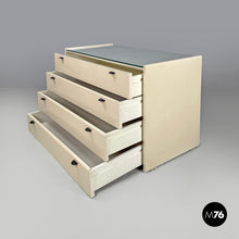 画像をギャラリービューアに読み込む, White wooden chest of drawers, 1980s