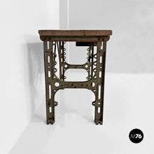 Charger l'image dans la galerie, Wooden and cast iron console, 1800s