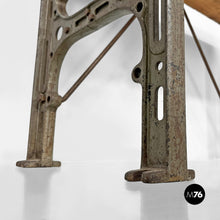 Charger l'image dans la galerie, Wooden and cast iron console, 1800s