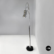 Charger l'image dans la galerie, Chromed metal floor lamp by Goffredo Reggiani for Reggiani, 1970s