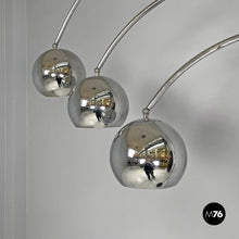 Charger l'image dans la galerie, Chromed metal floor lamp by Goffredo Reggiani for Reggiani, 1970s