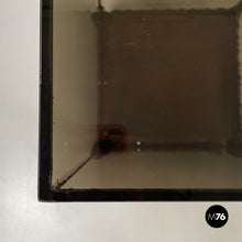 画像をギャラリービューアに読み込む, Wood and glass coffee tables or pedestals, 1970s