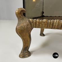 画像をギャラリービューアに読み込む, Wood and glass coffee tables or pedestals, 1970s