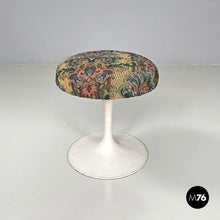 画像をギャラリービューアに読み込む, Round stool Tulip by Eero Saarinen for Knoll, 1970s