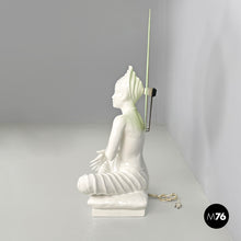 Load image into Gallery viewer, White ceramic floor lamp by Roche Bobois, 1980s