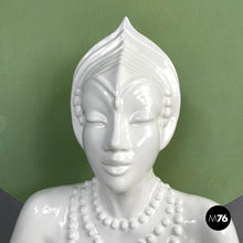 Load image into Gallery viewer, White ceramic floor lamp by Roche Bobois, 1980s