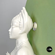 Load image into Gallery viewer, White ceramic floor lamp by Roche Bobois, 1980s