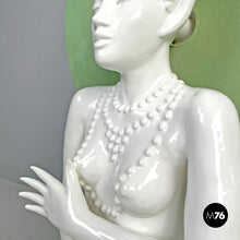 Load image into Gallery viewer, White ceramic floor lamp by Roche Bobois, 1980s