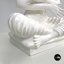 Load image into Gallery viewer, White ceramic floor lamp by Roche Bobois, 1980s