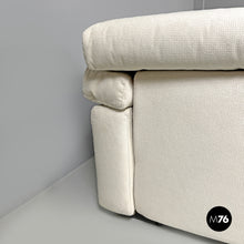 画像をギャラリービューアに読み込む, Modular white sofa Erasmo by Afra and Tobia Scarpa for B&B, 1970s