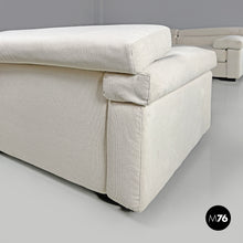 画像をギャラリービューアに読み込む, Modular white sofa Erasmo by Afra and Tobia Scarpa for B&B, 1970s