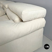 画像をギャラリービューアに読み込む, Modular white sofa Erasmo by Afra and Tobia Scarpa for B&B, 1970s