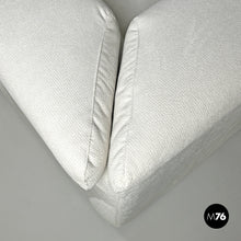 画像をギャラリービューアに読み込む, Modular white sofa Erasmo by Afra and Tobia Scarpa for B&B, 1970s