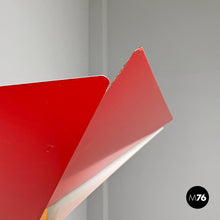 画像をギャラリービューアに読み込む, Floor lamp Kasuko in red metal by De Pas D’Urbino Lomazzi, 1970s