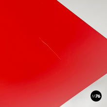 画像をギャラリービューアに読み込む, Floor lamp Kasuko in red metal by De Pas D’Urbino Lomazzi, 1970s