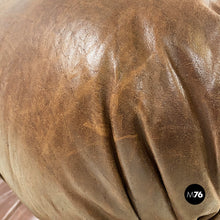 画像をギャラリービューアに読み込む, Brown leather Soriana sofa by Afra and Tobia Scarpa for Cassina, 1970s
