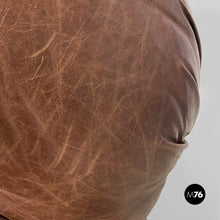 画像をギャラリービューアに読み込む, Brown leather Soriana sofa by Afra and Tobia Scarpa for Cassina, 1970s