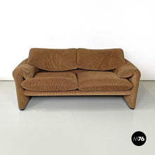 Charger l'image dans la galerie, Brown sofas Maralunga by Vico Magistretti for Cassina, 1973