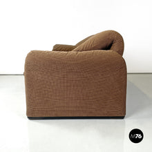 Charger l'image dans la galerie, Brown sofas Maralunga by Vico Magistretti for Cassina, 1973