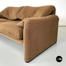 Charger l'image dans la galerie, Brown sofas Maralunga by Vico Magistretti for Cassina, 1973