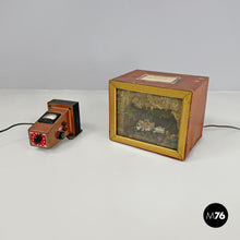 画像をギャラリービューアに読み込む, Diorama box with religious celebration scene, 1950s