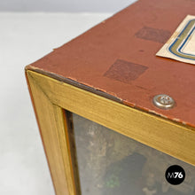画像をギャラリービューアに読み込む, Diorama box with religious celebration scene, 1950s