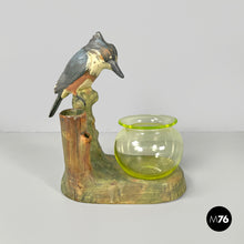 画像をギャラリービューアに読み込む, Weller and Loranger ceramic and glass ornamental aquarium, early 1900s