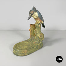 画像をギャラリービューアに読み込む, Weller and Loranger ceramic and glass ornamental aquarium, early 1900s