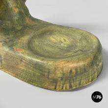 画像をギャラリービューアに読み込む, Weller and Loranger ceramic and glass ornamental aquarium, early 1900s