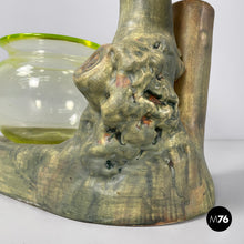 画像をギャラリービューアに読み込む, Weller and Loranger ceramic and glass ornamental aquarium, early 1900s