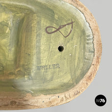 画像をギャラリービューアに読み込む, Weller and Loranger ceramic and glass ornamental aquarium, early 1900s