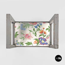 画像をギャラリービューアに読み込む, Grey wood and fabric stools by Gino Maggioni for Atelier Borsani Varedo, 1930s