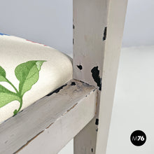 画像をギャラリービューアに読み込む, Grey wood and fabric stools by Gino Maggioni for Atelier Borsani Varedo, 1930s