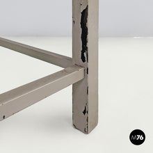 画像をギャラリービューアに読み込む, Grey wood and fabric stools by Gino Maggioni for Atelier Borsani Varedo, 1930s