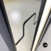 画像をギャラリービューアに読み込む, Wall mirror and lamp Gronda by Luciano Bertoncini for Elco, 1970s