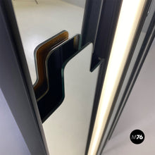 画像をギャラリービューアに読み込む, Wall mirror and lamp Gronda by Luciano Bertoncini for Elco, 1970s