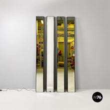 画像をギャラリービューアに読み込む, Wall mirror and lamp Gronda by Luciano Bertoncini for Elco, 1970s