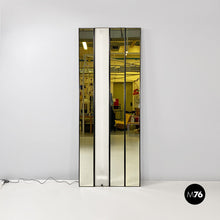 画像をギャラリービューアに読み込む, Wall mirror and lamp Gronda by Luciano Bertoncini for Elco, 1970s